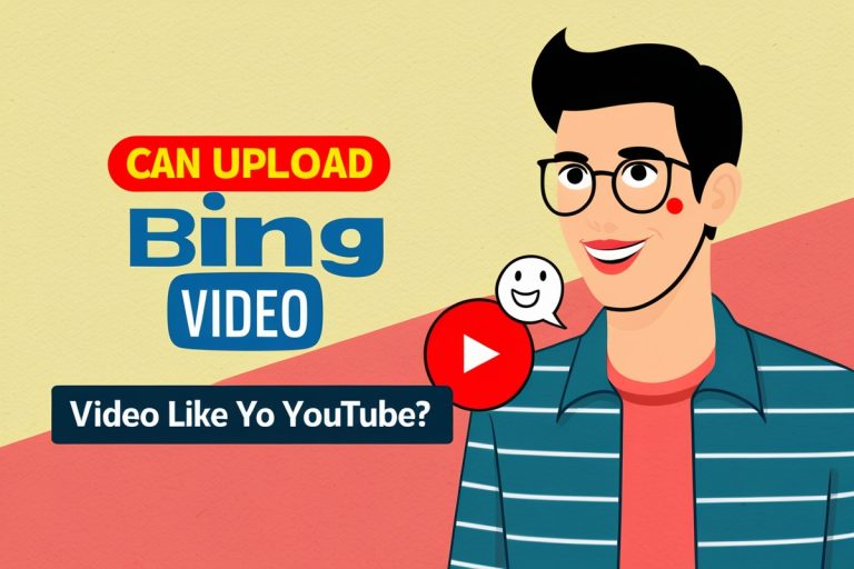 Can Upload Videos Bing Video Like Youtube? Easy Tutorial!