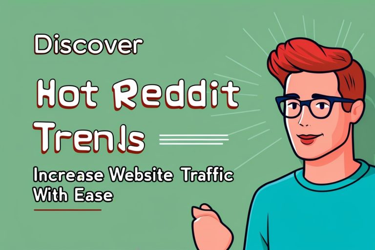 Discover Hot Reddit Trends - Increase Website Traffic with ease