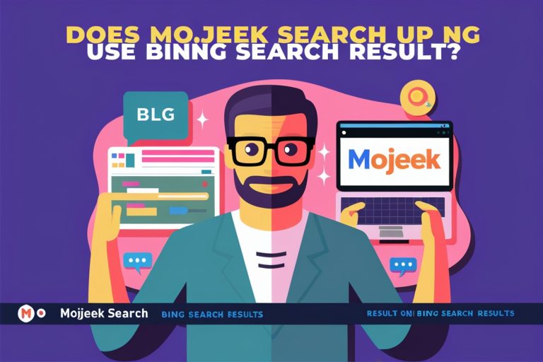 Does Mojeek Search Use Bing Search Results