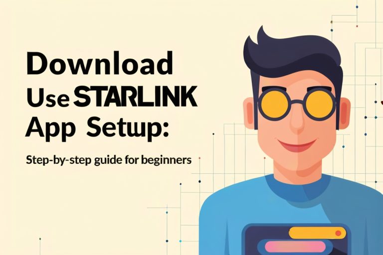 Download Use Starlink App Setup: Step-by-Step Guide for Beginners