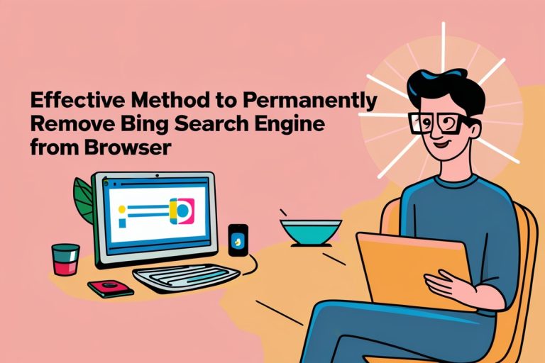 Effective Method to Permanently Remove Bing Search Engine from Browser