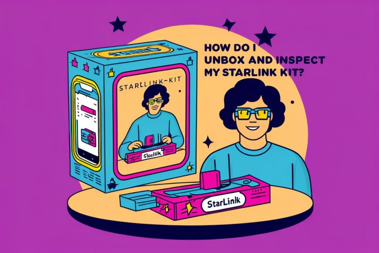 How Do I Unbox and Inspect My Starlink Kit