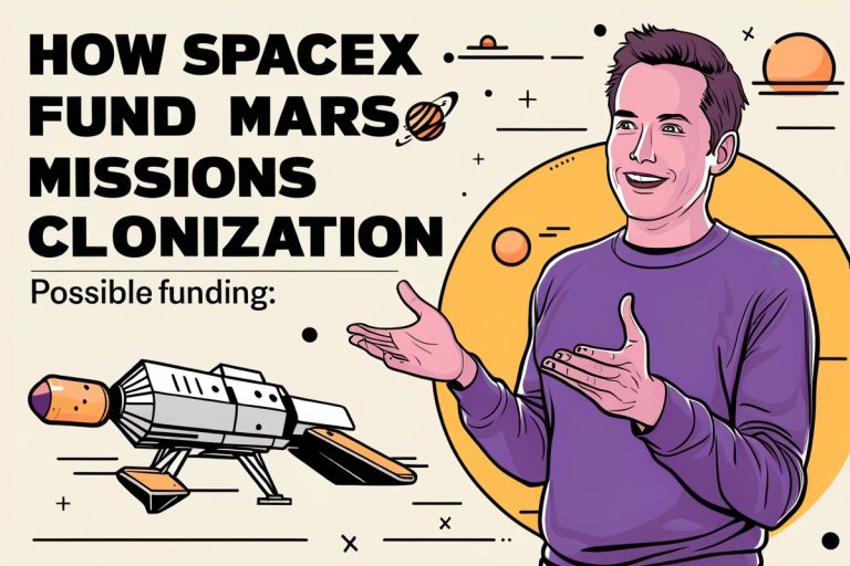 How SpaceX Fund Mars Missions Colonization Endeavors Possible Funding