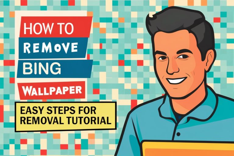 How To Remove Bing Wallpaper: Easy Steps For Removal Tutorial