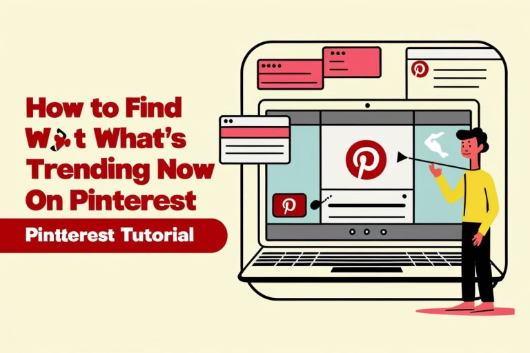 How to Find What's Trending Now on Pinterest Tutorial