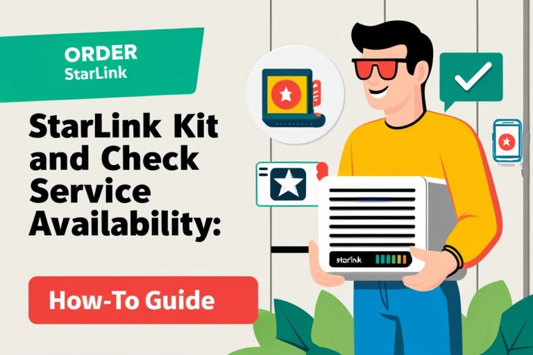 Order Starlink Kit and Check Service Availability: How-to Guide