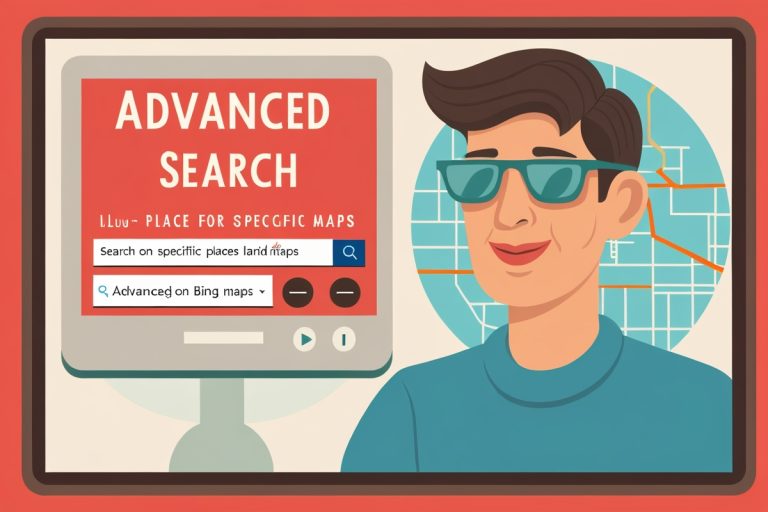 Perform Advanced Search on Bing Maps for Specific Places or Landmarks