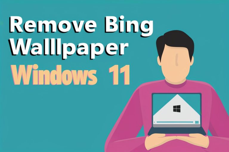 Remove Bing Wallpaper Windows 11: Easy Steps to Change Background