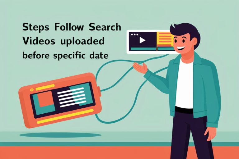 Steps Follow Search Videos Uploaded Before Specific Date