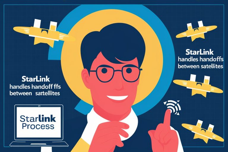 Technical Process Starlink Handles Handoffs Between Satellites Pass Overhead