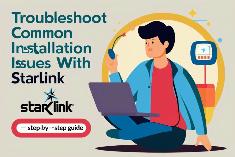 Troubleshoot Common Installation Issues with Starlink - Step-By-Step Guide