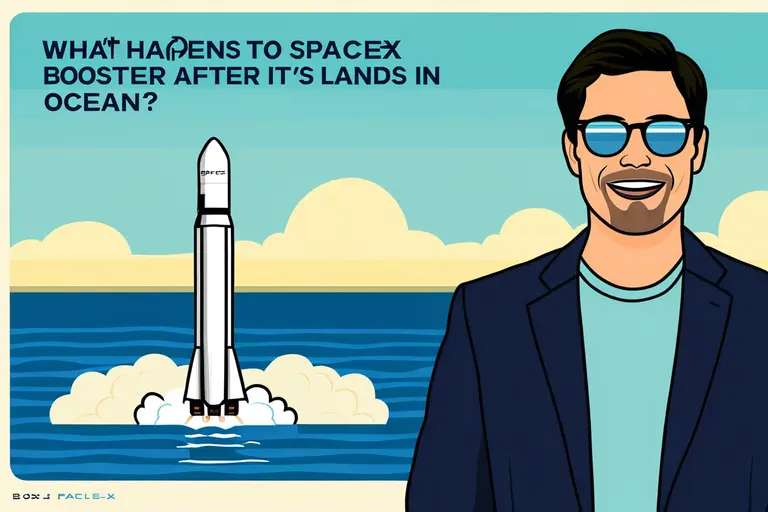 What Happens to SpaceX Booster After It Lands in Ocean