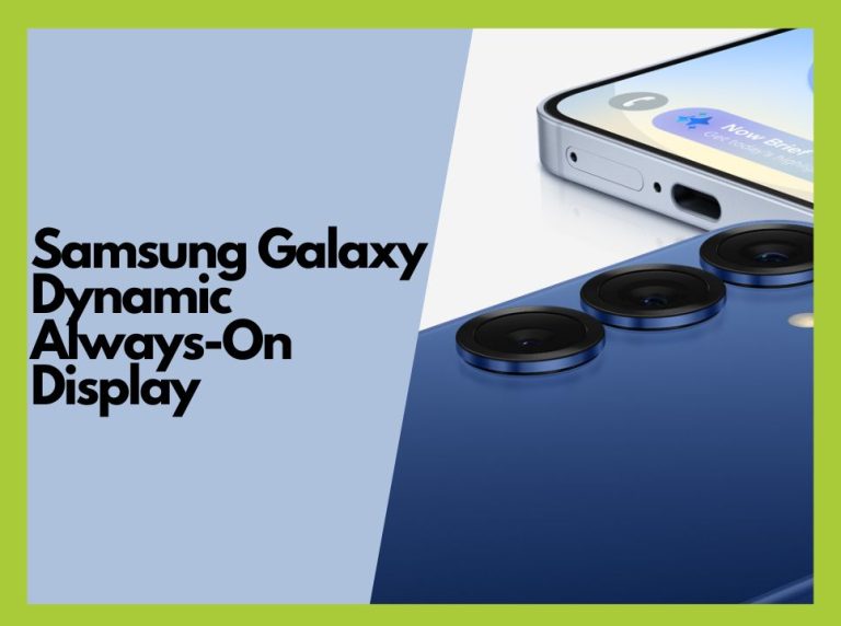 How to Customize Samsung Galaxy’s Dynamic Always-On Display