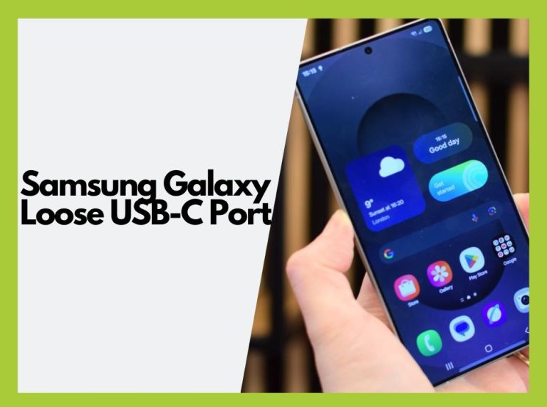 How to Repair a Loose USB-C Port on the Samsung Galaxy