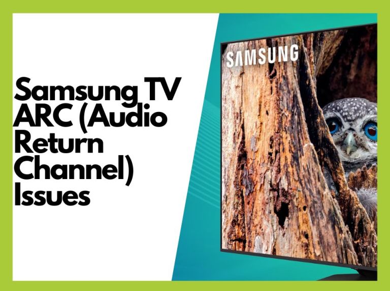How to Fix Samsung TV ARC (Audio Return Channel) Issues