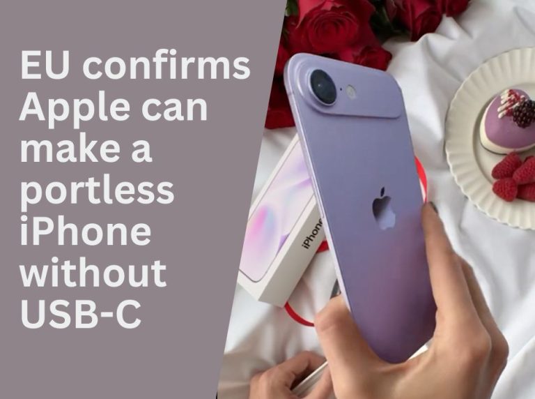 EU Confirms Apple Can Make a Portless iPhone Without USB-C