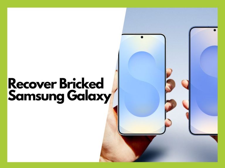 Samsung Galaxy Update Bricked Your Phone? A Recovery Guide