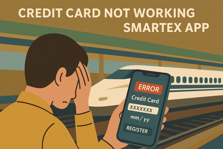 Why Your Credit Card Isn’t Working on the SmartEX App (And What Actually Does