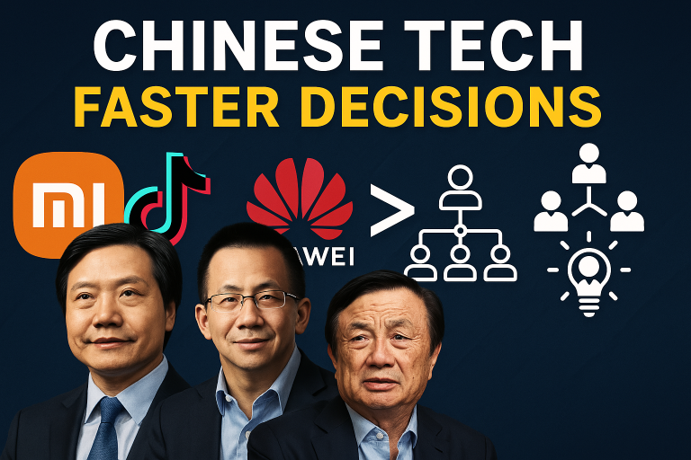 How Chinese Tech Giants Are Outpacing Silicon Valley by Letting Go
