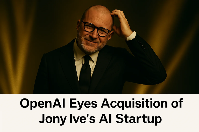 OpenAI Eyes $500M Acquisition of Jony Ive’s AI Hardware Startup as It Moves Toward Consumer Devices