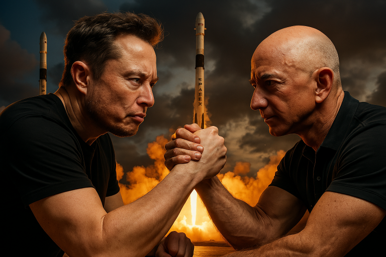 Amazon Launching Starlink Competing Satellites Today Called Project Kuiper