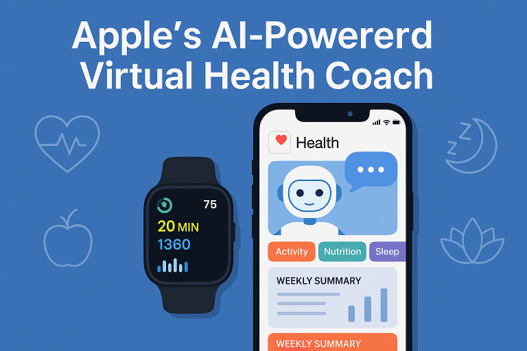 Apple’s Health App to Introduce AI-Powered Virtual Health Coach