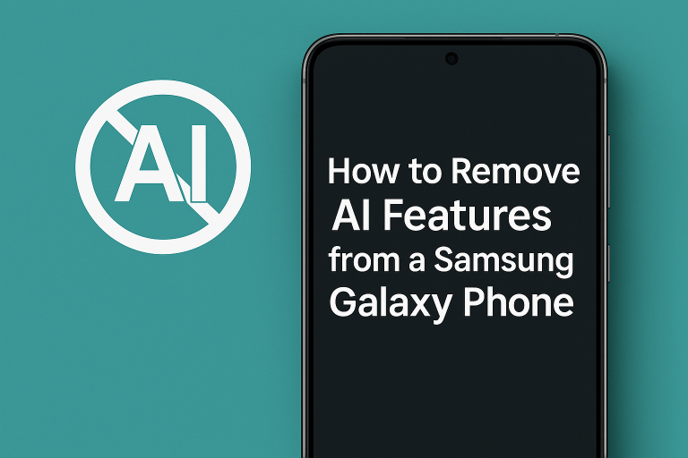 How to Remove AI Features from a Samsung Galaxy Phone