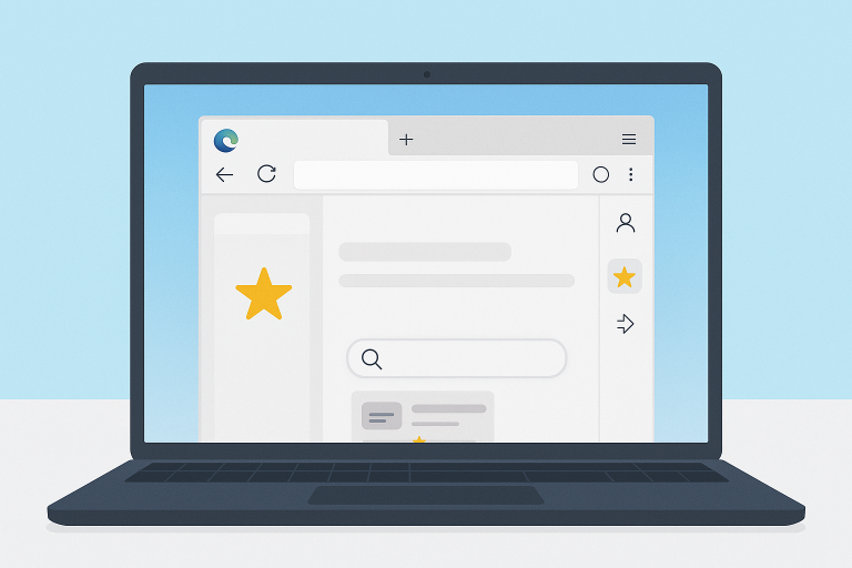 How to Access Favorites in Microsoft Edge Browser (All Methods)