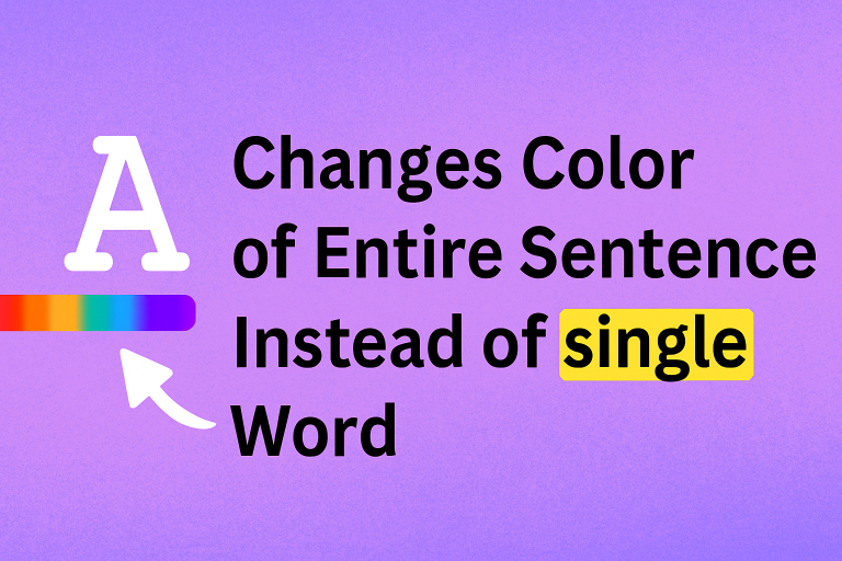 How to Fix Canva Changes Color of Entire Sentence Instead of Single Word