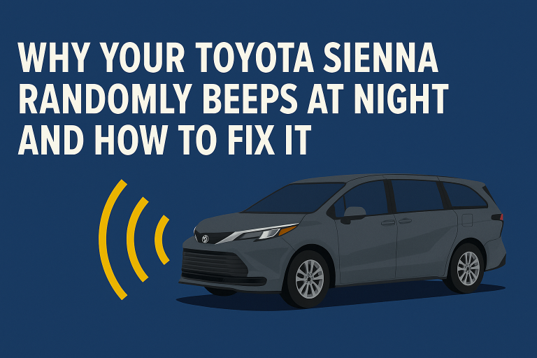 Why Your Toyota Sienna Randomly Beeps at Night and How to Fix It