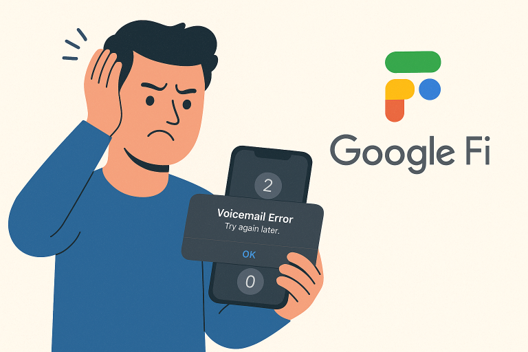 How to Fix “Voicemail Error – Try Again Later” on iPhone with Google Fi (Post July 2025 Update)
