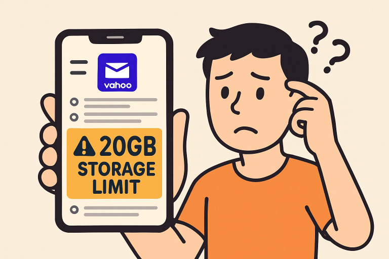 Yahoo Mail Users Must Clear Space or Upgrade by August 27 to Avoid Losing Access