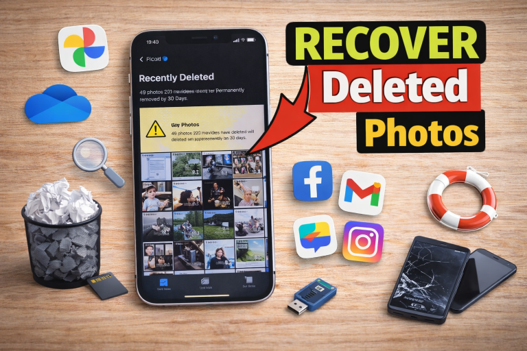 How To Recover Deleted Photos On Your Phone and Computer