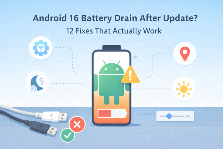 How to Fix Android Battery Drain After Update